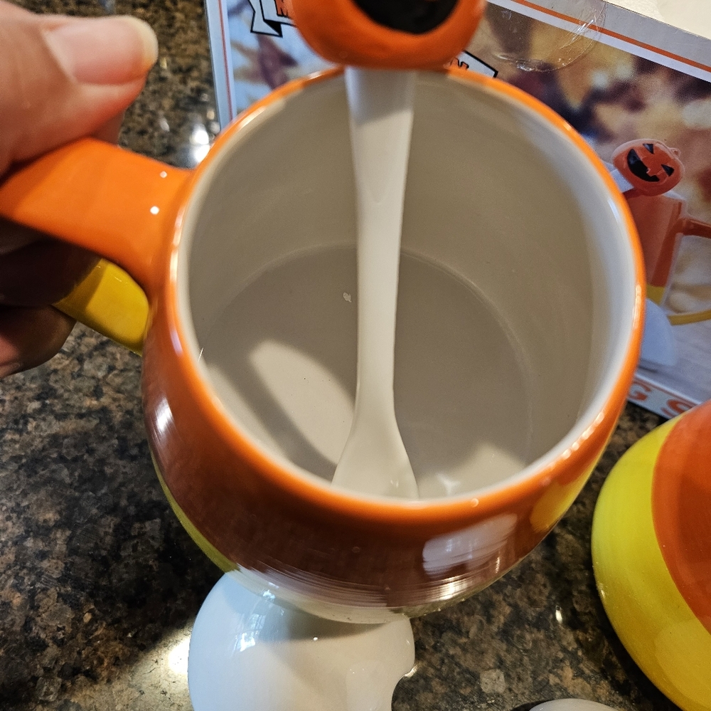 Mr. Halloween Candy Corn Mugs - Picture 7 of 9